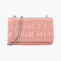 Prada Fuoco Nappa Gaufre Pink Leather