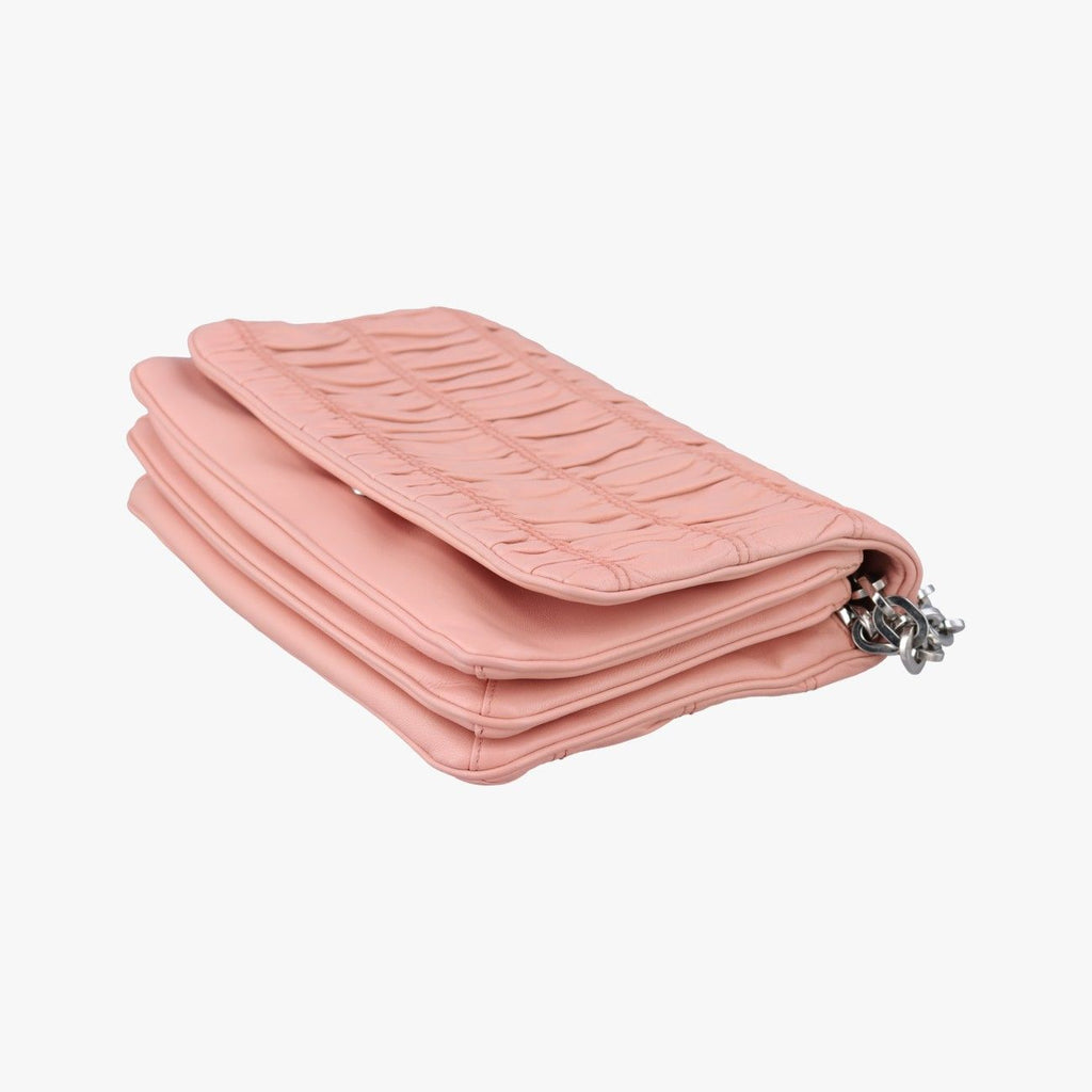Prada Fuoco Nappa Gaufre Pink Leather — view 4
