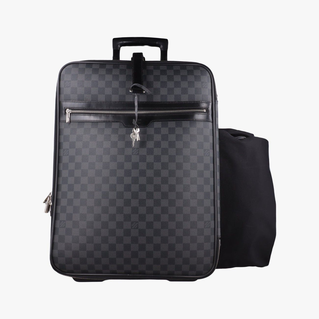 Louis Vuitton Pegase 55 Graphite Damier Canvas