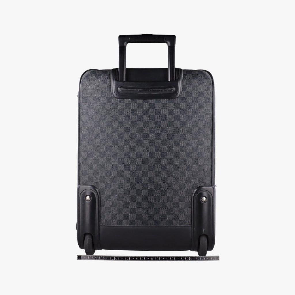 Louis Vuitton Pegase 55 Graphite Damier Canvas — view 2