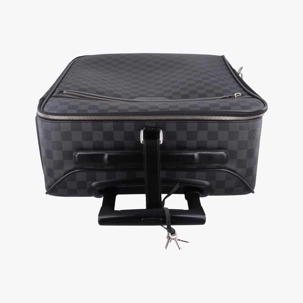 Louis Vuitton Pegase 55 Graphite Damier Canvas — view 8