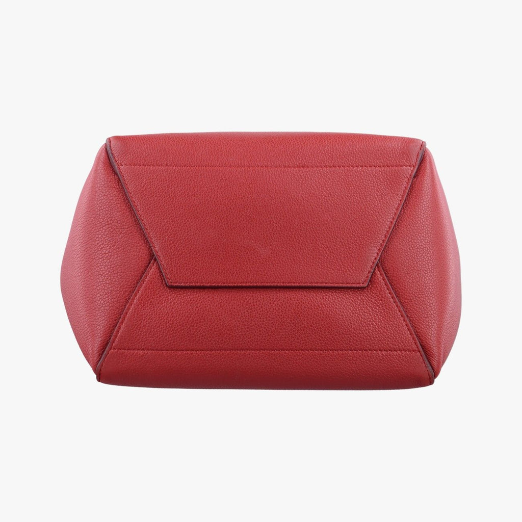 Celine Sangles Bucket Red Leather — view 3