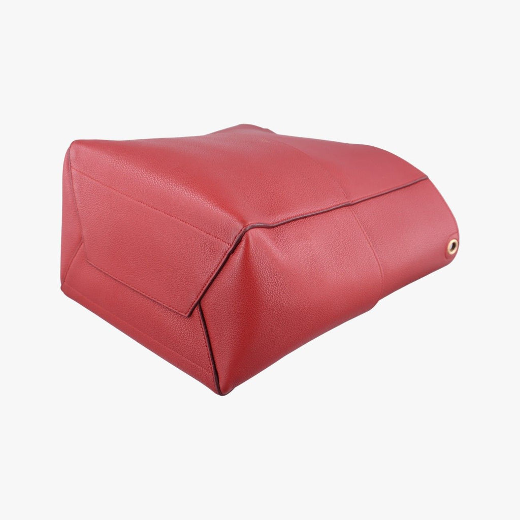 Celine Sangles Bucket Red Leather — view 4