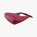 Gucci New Jackie Wine Red Leather Shoulder Bag — view 6