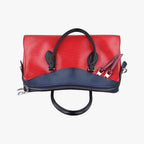 Louis Vuitton Roulis Tote Bag Red Navy — view 8