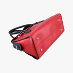 Louis Vuitton Roulis Tote Bag Red Navy — view 5