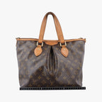 Louis Vuitton Palermo PM Monogram Brown Canvas Tote Bag — view 2