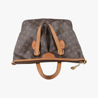 Louis Vuitton Palermo PM Monogram Brown Canvas Tote Bag — view 8
