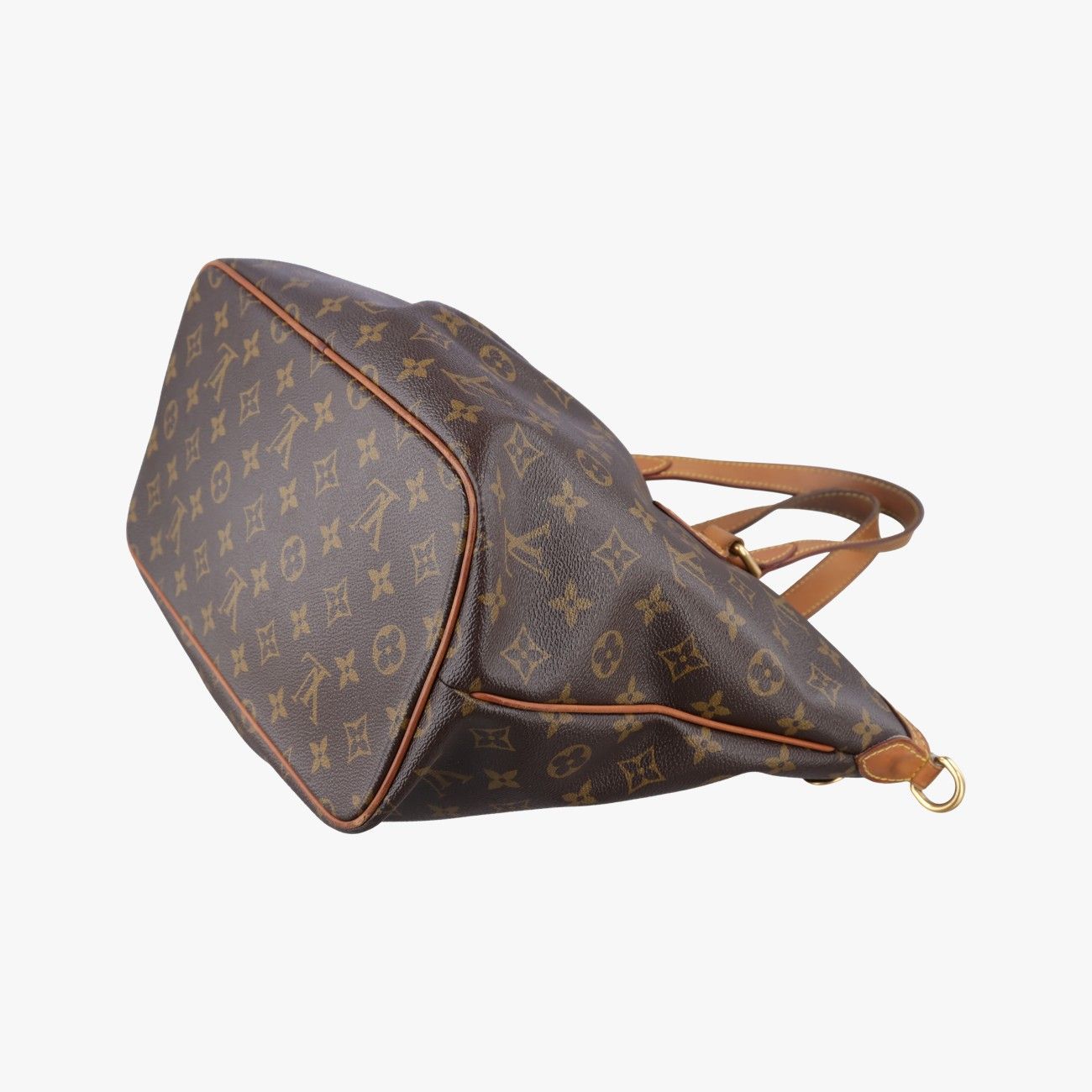 Louis Vuitton Palermo PM Monogram Brown Canvas Tote Bag — view 6
