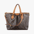 Louis Vuitton Palermo PM Monogram Brown Canvas Tote Bag