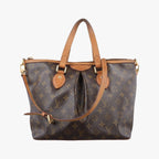 Louis Vuitton Palermo PM Monogram Brown Canvas Tote Bag