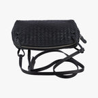 Bottega Veneta Nodini Intrecciato Black Lambskin — view 8