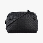 Bottega Veneta Nodini Intrecciato Black Lambskin