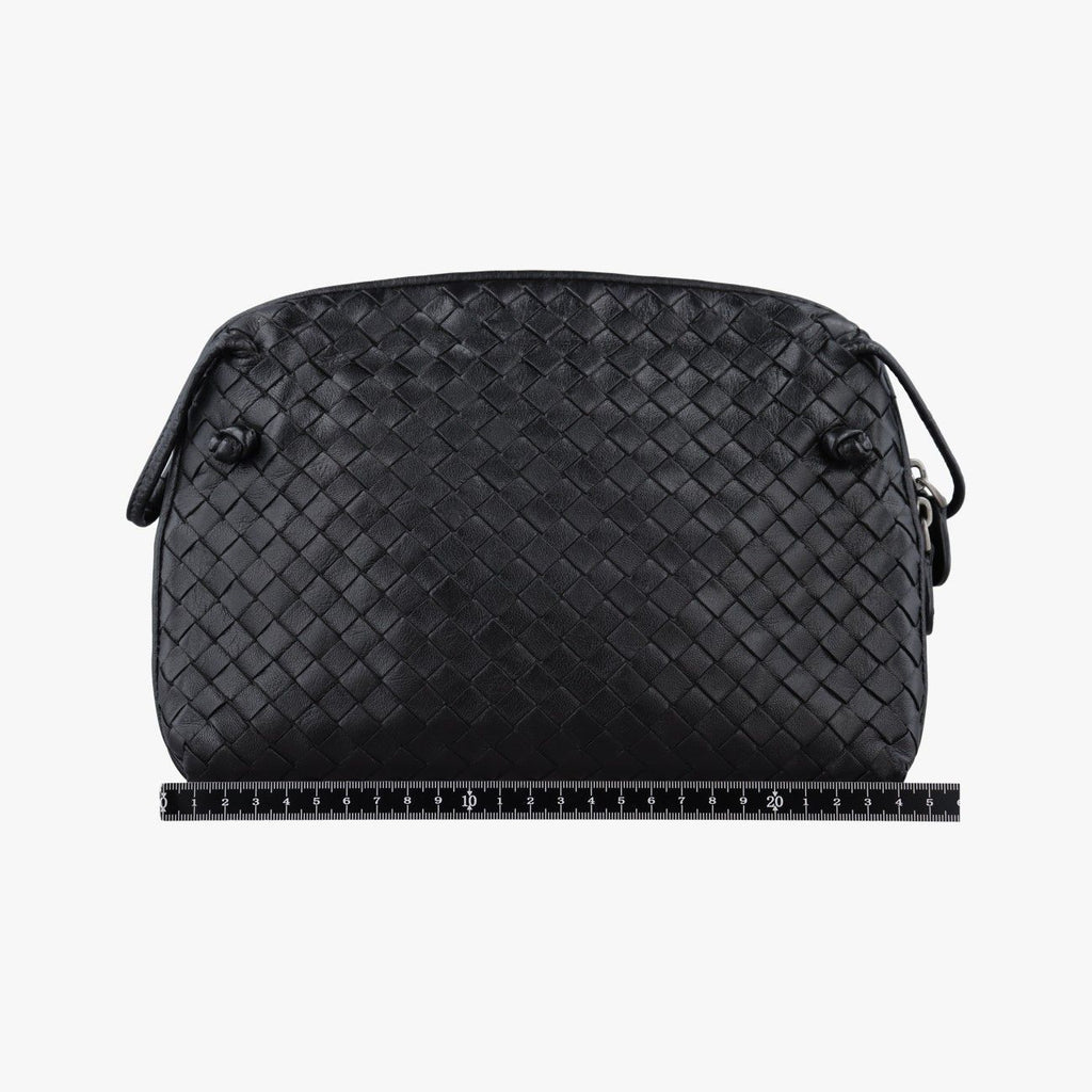 Bottega Veneta Nodini Intrecciato Black Lambskin — view 2