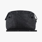 Bottega Veneta Nodini Intrecciato Black Lambskin — view 2