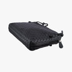 Bottega Veneta Nodini Intrecciato Black Lambskin — view 4