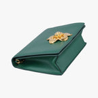 Prada Koror Chain Green Saffiano Leather 25 — view 5