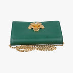 Prada Koror Chain Green Saffiano Leather 25 — view 8