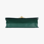 Prada Koror Chain Green Saffiano Leather 25 — view 3