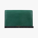Prada Koror Chain Green Saffiano Leather 25 — view 2