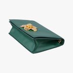 Prada Koror Chain Green Saffiano Leather 25 — view 4