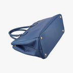 Prada Galleria Blue Saffiano Leather 25 — view 7