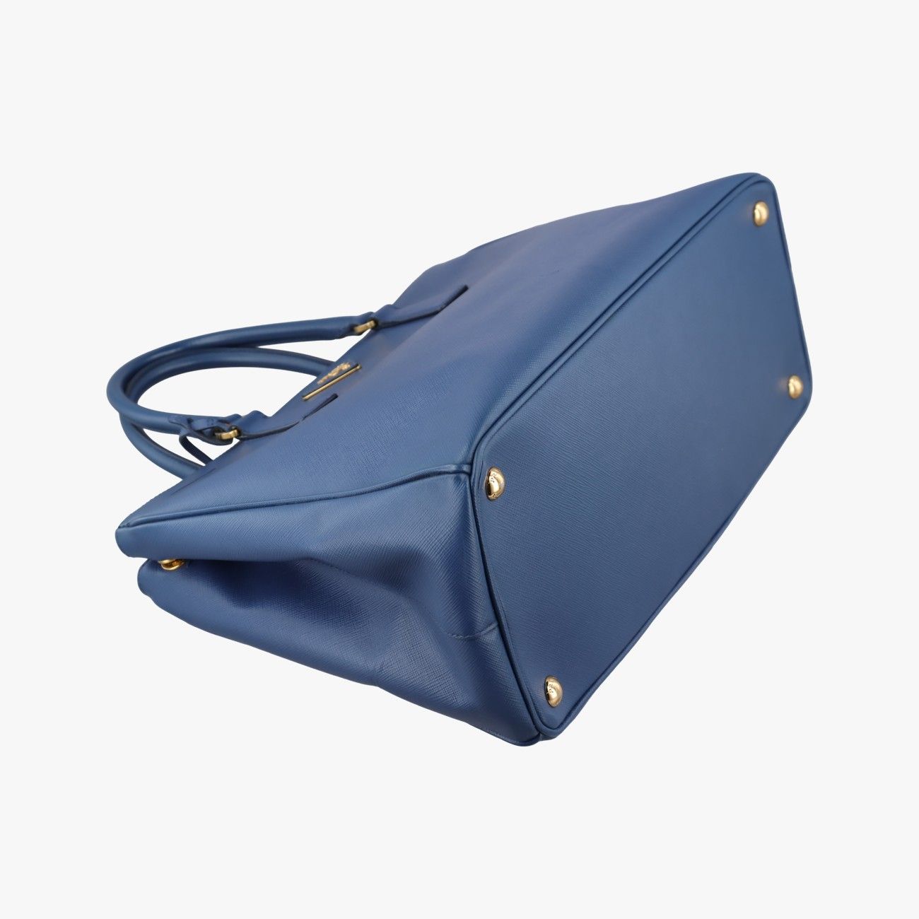 Prada Galleria Blue Saffiano Leather 25 — view 5