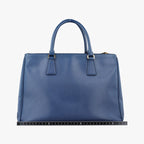 Prada Galleria Blue Saffiano Leather 25 — view 2