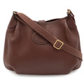 Hermes Rodeo 2 de Shoulder Bag Pochette Crossbody Togo Leather Bordeaux