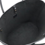 Louis Vuitton Epi Denim Neverfull MM Tote Shoulder Bag Leather Blue Pouch — view 5