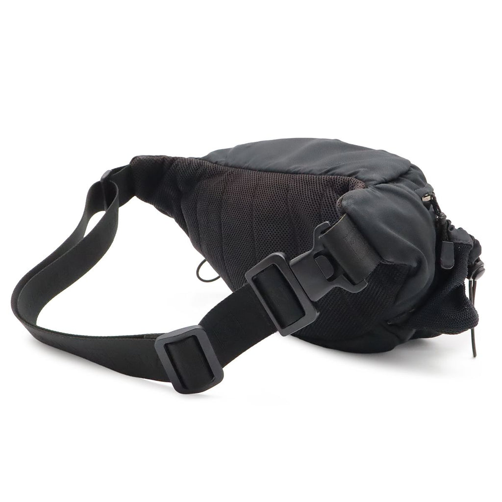 Chanel Sports Line CC Logo Waist Pouch Bag Nylon Canvas Black — view 2