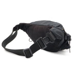 Chanel Sports Line CC Logo Waist Pouch Bag Nylon Canvas Black — view 2
