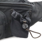 Chanel Sports Line CC Logo Waist Pouch Bag Nylon Canvas Black — view 8