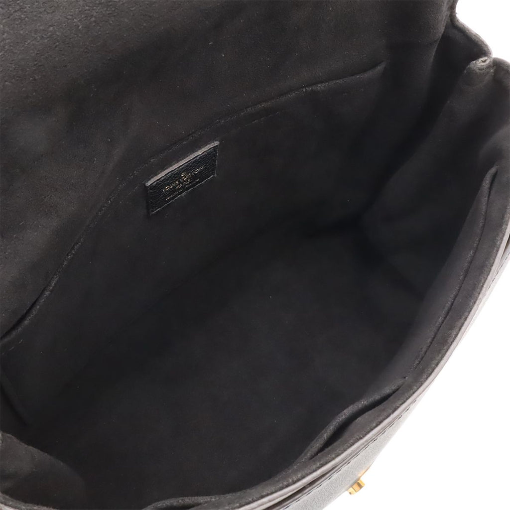 Louis Vuitton Monogram Marignan 2-Way Shoulder Bag Crossbody Leather Noir Black — view 7