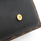 Louis Vuitton Monogram Marignan 2-Way Shoulder Bag Crossbody Leather Noir Black — view 8