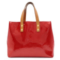 Louis Vuitton Monogram Vernis Reade PM Handbag Mini Tote Patent Leather Pomme