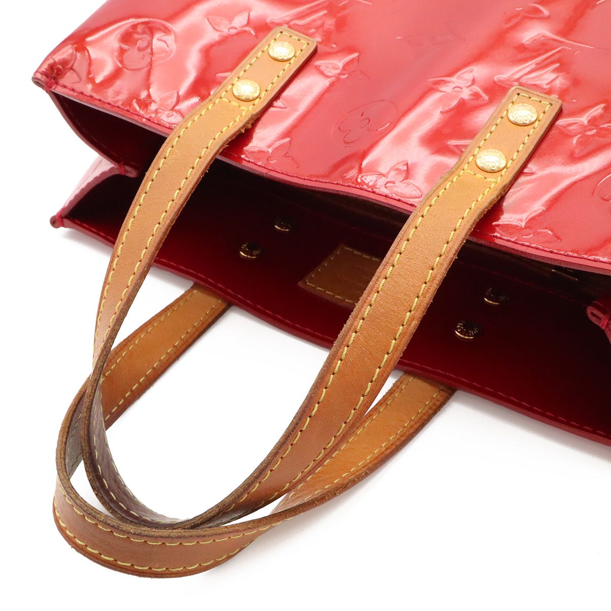 Louis Vuitton Monogram Vernis Reade PM Handbag Mini Tote Patent Leather Pomme — view 4