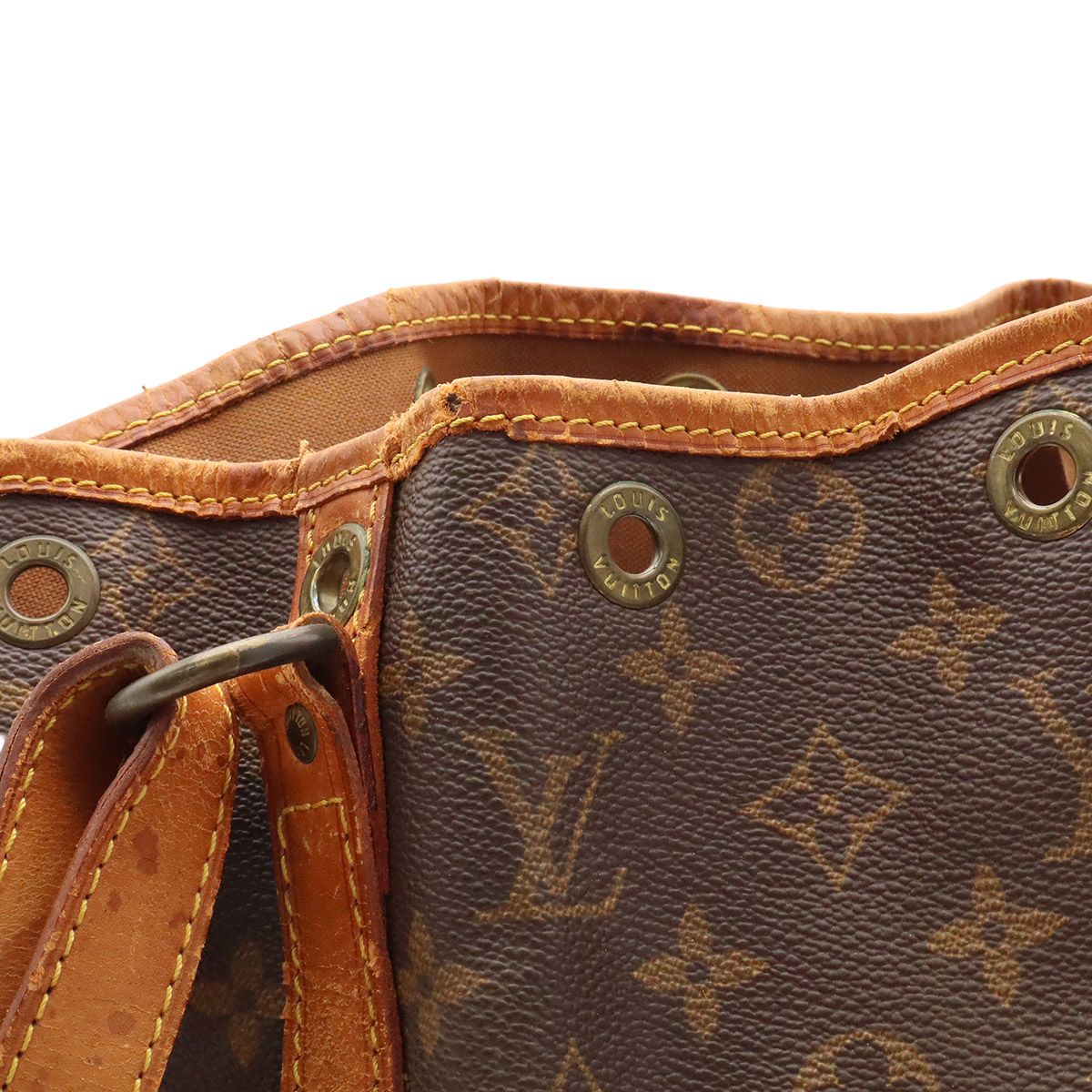 Louis Vuitton Monogram Noe Shoulder Bag Drawstring — view 6