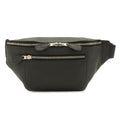 Hermes City Slide Cross PM Belt Bag Togo Leather Black Silver