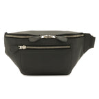 Hermes City Slide Cross PM Belt Bag Togo Leather Black Silver
