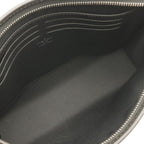 Louis Vuitton Taiga Pochette Voyage MM Clutch Calfskin Noir Black — view 6