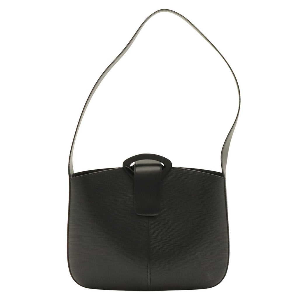 Louis Vuitton Epi Reverie Shoulder Bag Semi Noir Black