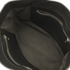 Louis Vuitton Cabas Voyage Tote Shoulder Bag Taurillon Leather Noir Black — view 7