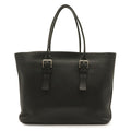 Louis Vuitton Cabas Voyage Tote Shoulder Bag Taurillon Leather Noir Black