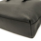 Louis Vuitton Cabas Voyage Tote Shoulder Bag Taurillon Leather Noir Black — view 3