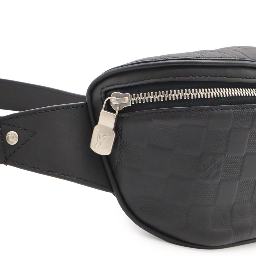 Louis Vuitton Damier Infini Campus Bum Bag Waist Pouch Onyx Black — view 7