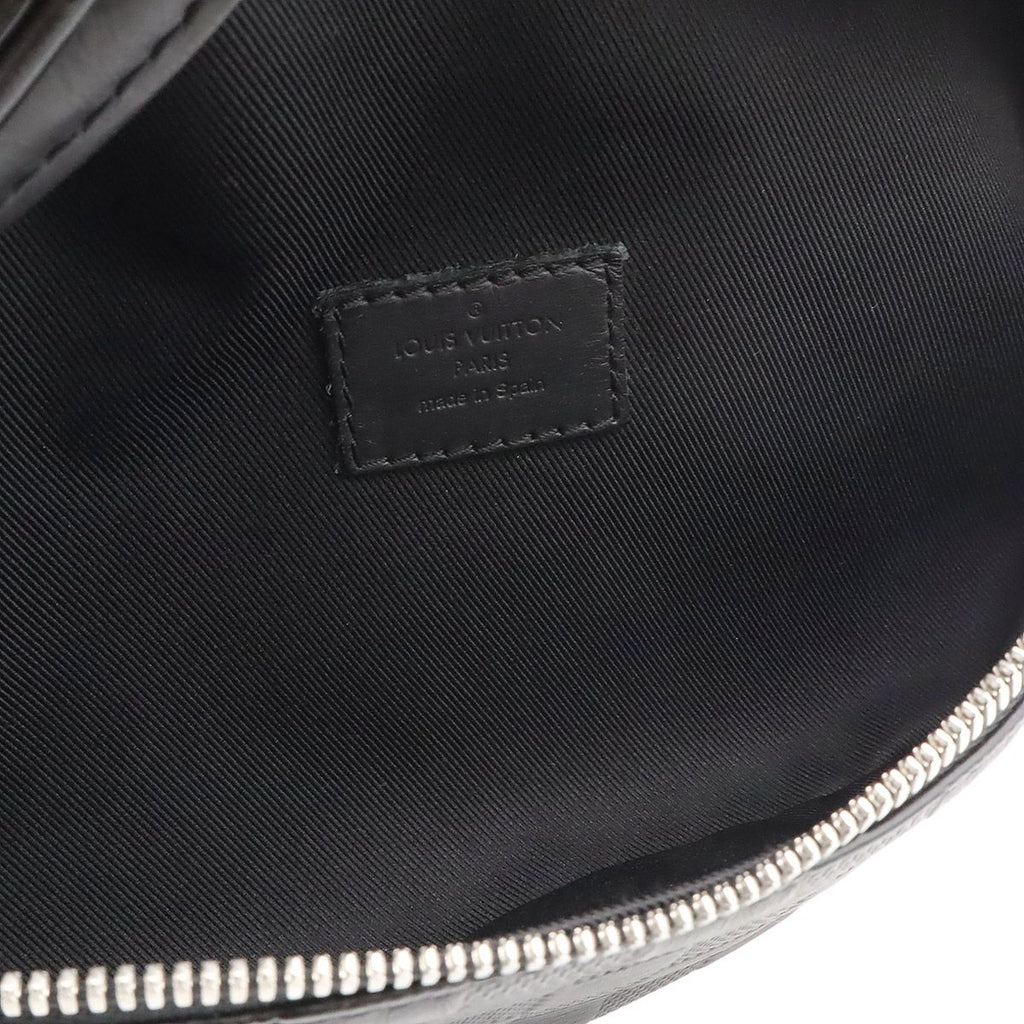 Louis Vuitton Damier Infini Campus Bum Bag Waist Pouch Onyx Black — view 8