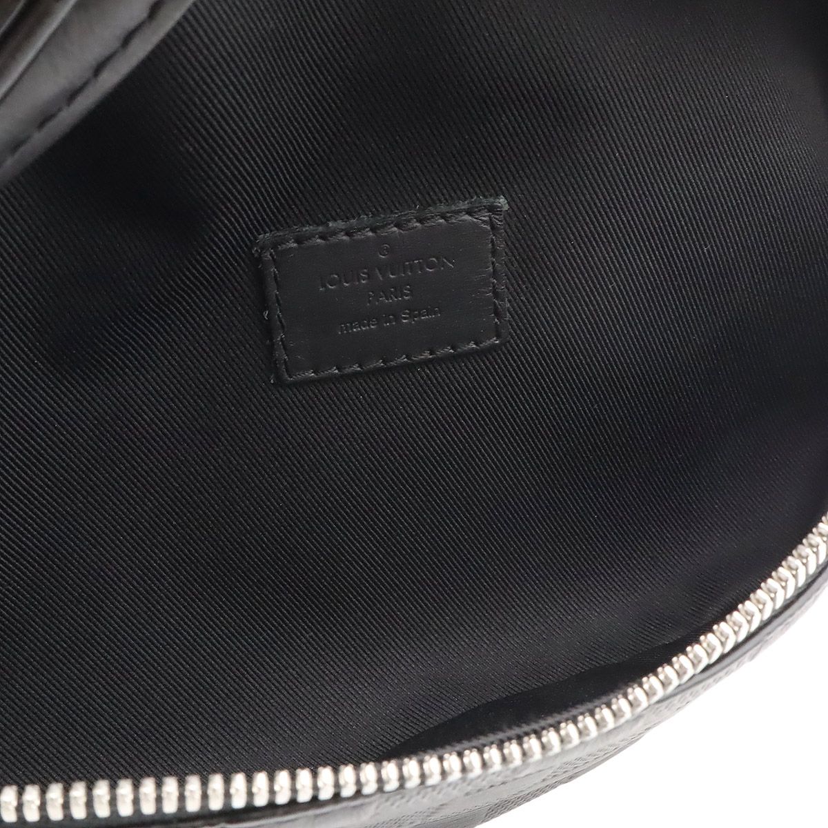 Louis Vuitton Damier Infini Campus Bum Bag Waist Pouch Onyx Black — view 8