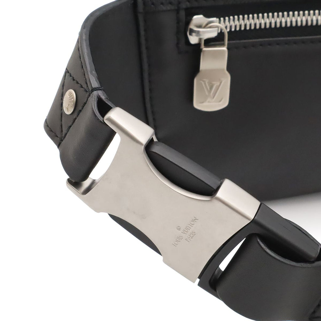 Louis Vuitton Damier Infini Campus Bum Bag Waist Pouch Onyx Black — view 6