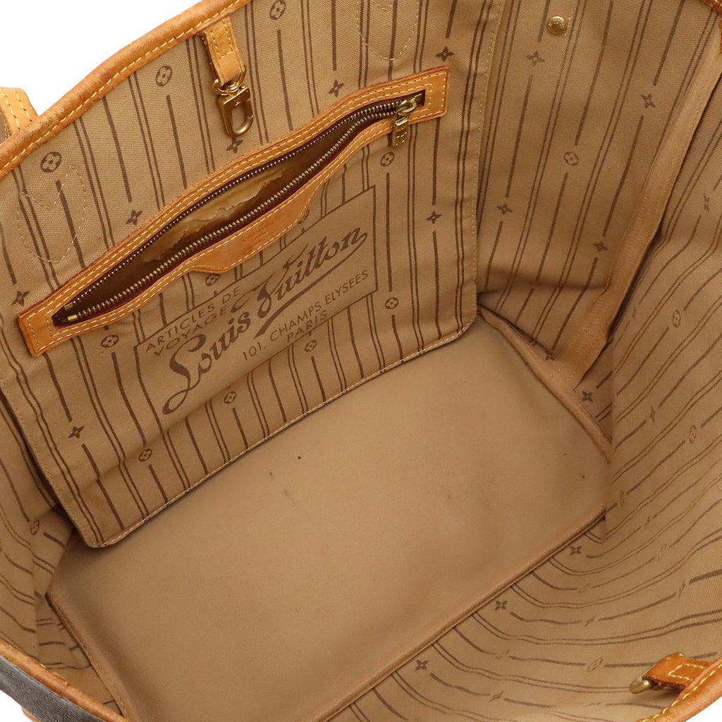 Louis Vuitton Monogram Neverfull MM Tote Shoulder Bag — view 6